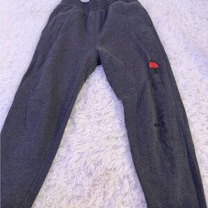 Champion Kids Dark Gray Joggers with Logo